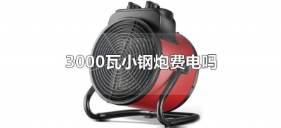 ​3000瓦小钢炮费电吗（3000瓦小钢炮1小时多少度电）