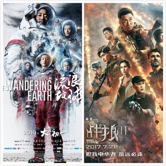 流浪地球的票房对比（流浪地球与战狼2全方位票房对比解析）(17)