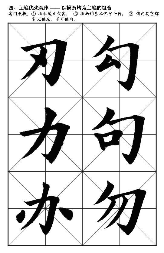 如何练好楷书毛笔字（毛笔楷书入门全解）(55)