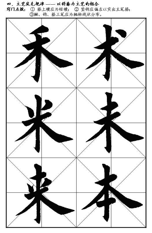 如何练好楷书毛笔字（毛笔楷书入门全解）(52)
