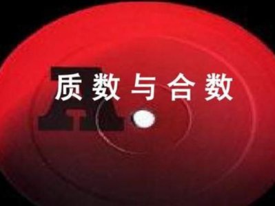 ​什么叫质数，什么叫质数？