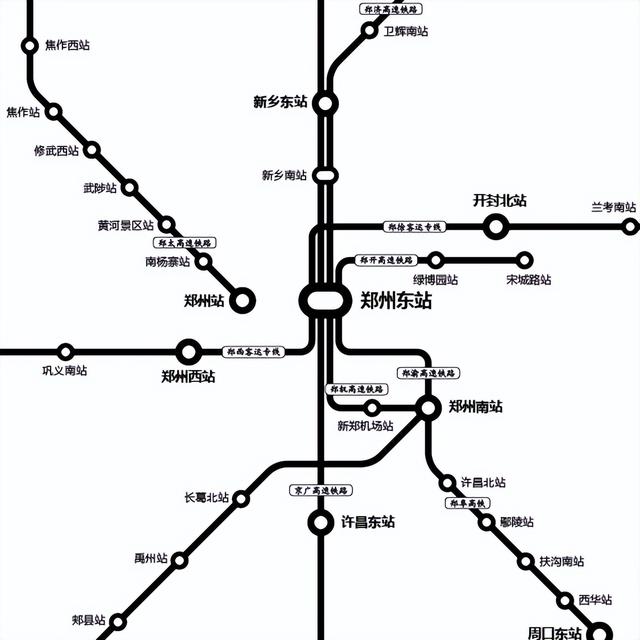 高铁运行线路高清（高铁线路全图运行版）(24)