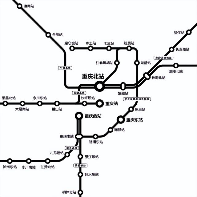 高铁运行线路高清（高铁线路全图运行版）(4)