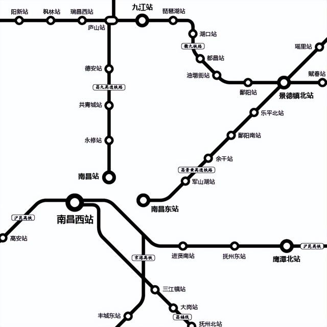 高铁运行线路高清（高铁线路全图运行版）(13)