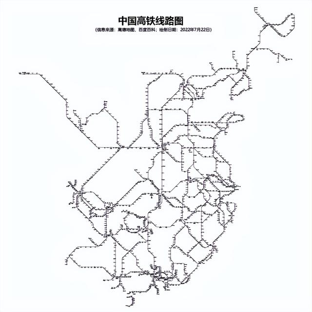 高铁运行线路高清（高铁线路全图运行版）(1)
