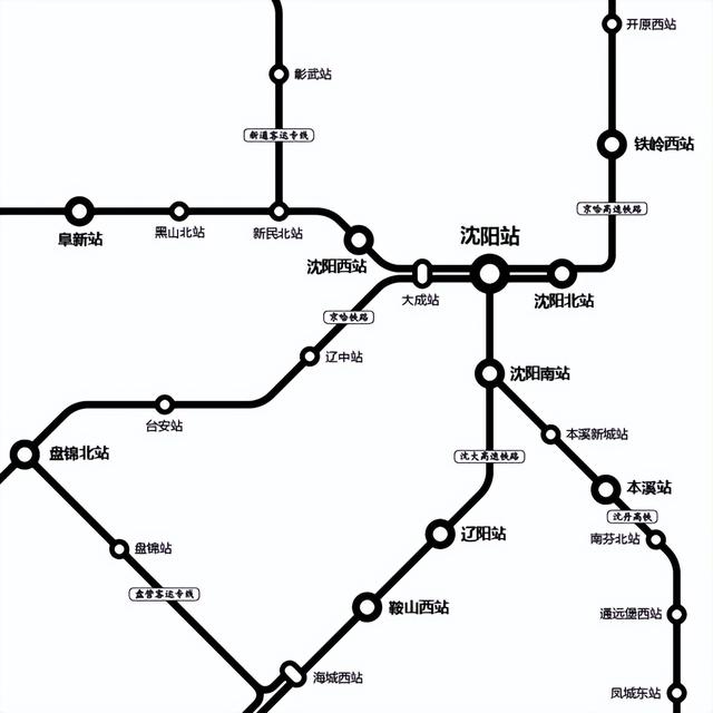 高铁运行线路高清（高铁线路全图运行版）(19)