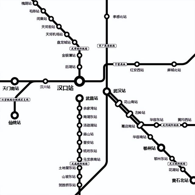 高铁运行线路高清（高铁线路全图运行版）(21)