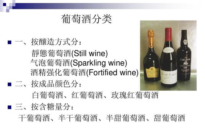 酒杯的种类