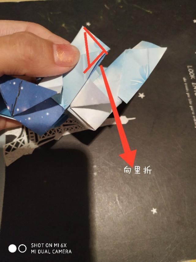 新川崎玫瑰折法图解（折个川崎玫瑰去表白吧）(19)