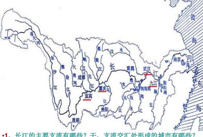 长江流经哪些省区依次顺序