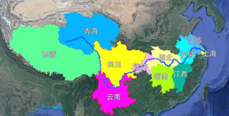 长江经过哪几个省