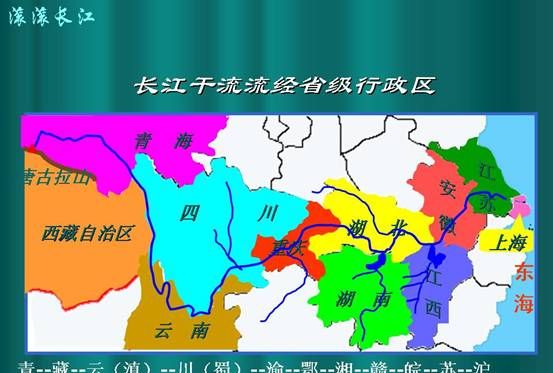 长江流经哪几个县