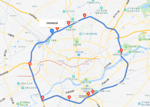 沈阳绕城高速免费范围