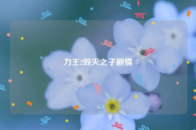 ​力王2毁灭之子剧情