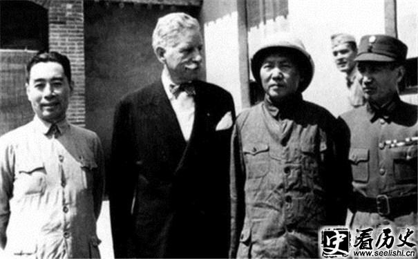 重庆谈判历史图片