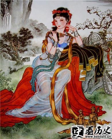 女娲造人图片
