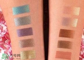 tarte独角兽眼影色号试色 tarte独角兽眼影盘试色图