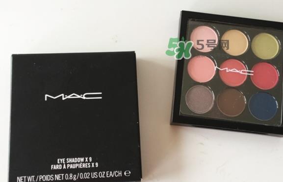 mac九色眼影盘怎么画 mac九色眼影盘画法图解
