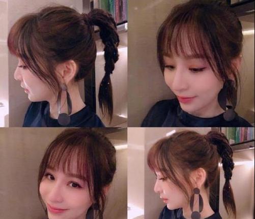 王心凌马尾妆似少女，脸蛋红润白皙，当年的微笑女孩又回来了