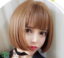 大脸留什么发型好看_脸大留什么发型好看女