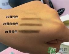Benefit贝玲妃眉笔色号 贝玲妃防麻瓜眉笔试色