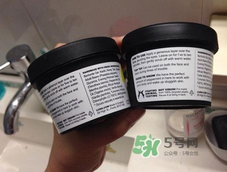 lush薄荷面膜真假怎么辨别_lush薄荷面膜真假对比图