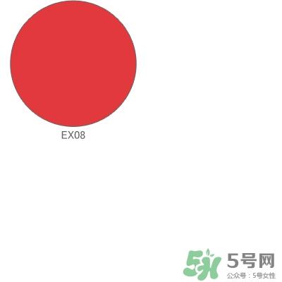日月晶采口红色号 lunasol日月晶采口红试色