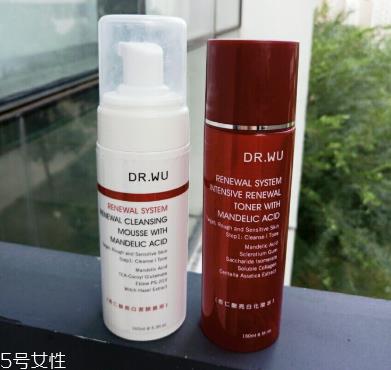 dr.wu杏仁酸洁面慕斯适合什么肤质 好用吗