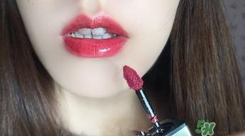 ysl唇釉5号,ysl glossy stain试色