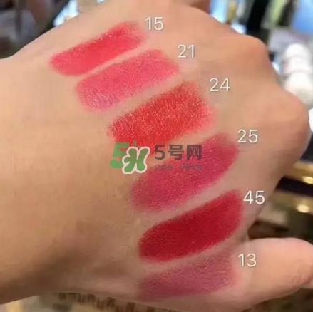 whoo后萝卜丁口红色号_whoo后萝卜丁口红试色图
