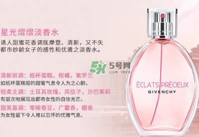 ​纪梵希星光熠熠淡香水多少钱_专柜价格_上市时间