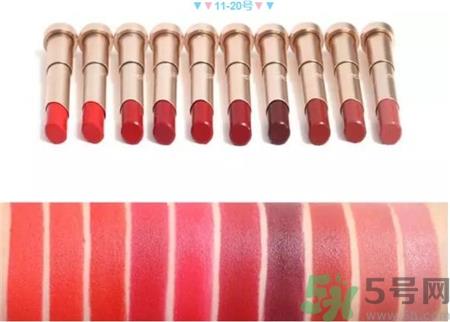 梦妆ture color唇膏色号 梦妆ture color唇膏试色