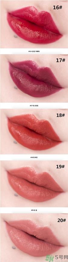 梦妆ture color唇膏色号 梦妆ture color唇膏试色