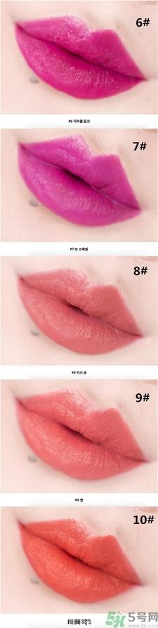 梦妆ture color唇膏色号 梦妆ture color唇膏试色