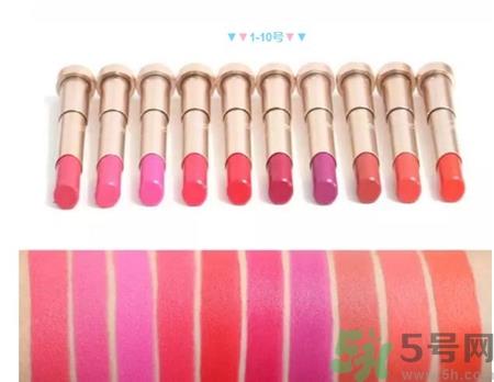 梦妆ture color唇膏色号 梦妆ture color唇膏试色
