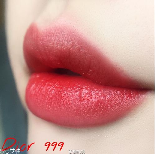 mac的rubywoo和迪奥999买哪个 大红色系口红