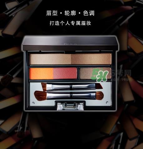 ipsa五色眉粉色号 ipsa五色眉粉试色