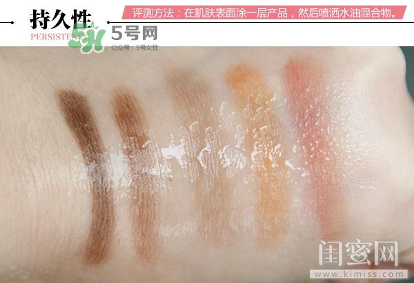 ipsa五色眉粉色号 ipsa五色眉粉试色