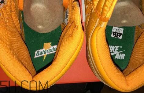 air jordan 1 gatorade佳得乐橙色版发售时间_多少钱？