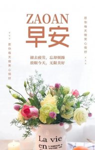 ​图片文字｜早安！往后余生，愿你初心待事，真心待人