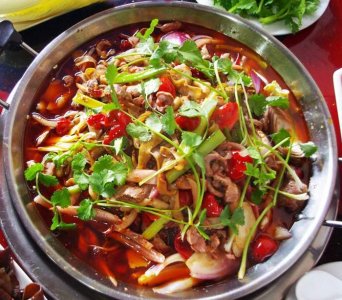 ​号称黔江美食代表的黔江鸡杂做法