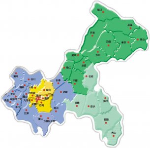​重庆的三十八个地区