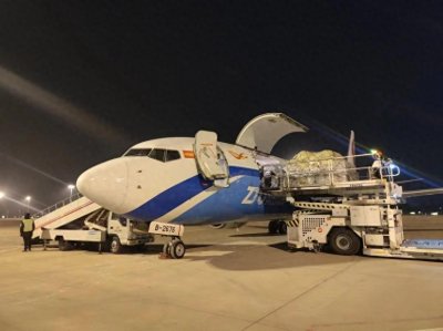 ​天津货运航空开通郑州=大阪国际货运航线