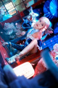 ​三位漂亮COSER扮演的手游《王者荣耀》角色貂蝉！造型很美哦