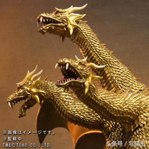 东宝邪恶宇宙怪兽第一头！《哥斯拉》之王者基多拉新款模型图赏