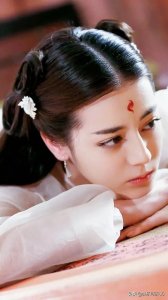 ​十里桃花美人图～图片