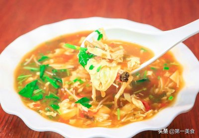 ​家常鸡蛋汤看似简单，原来也小技巧，这样做才原滋原味，酸爽开胃