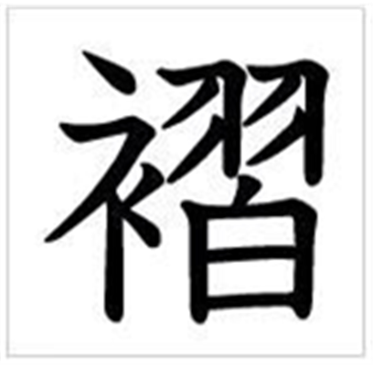 褶怎么读_字源演变详细释义古籍释义