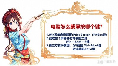 ​电脑怎么截屏按哪个键？3种不同的截屏方法，希望能帮助到您！
