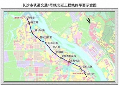 ​长沙地铁4号线北延线开工，大泽湖“躺赢”！